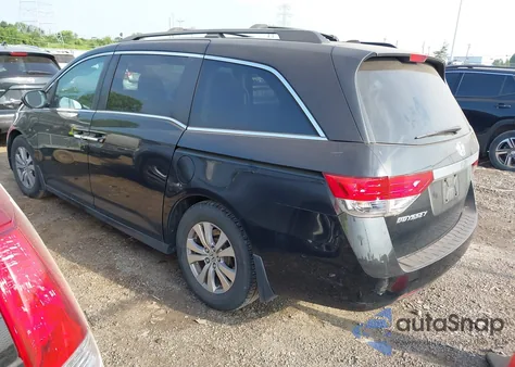 2015 Honda Odyssey Ex-L from USA, damaged, VIN 5FNRL5H6XFB084861